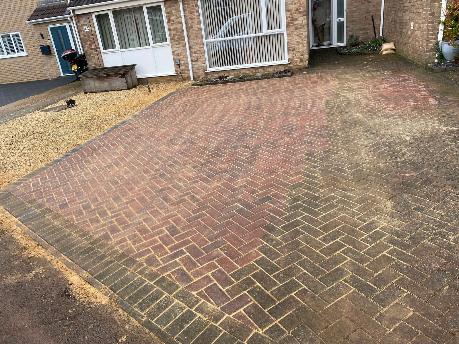 Driveway — block paving